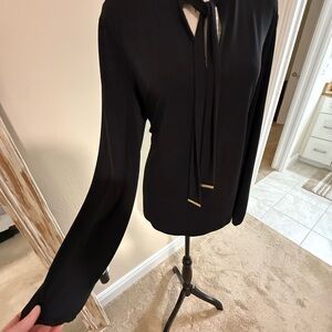 Elegant Black Women's Top